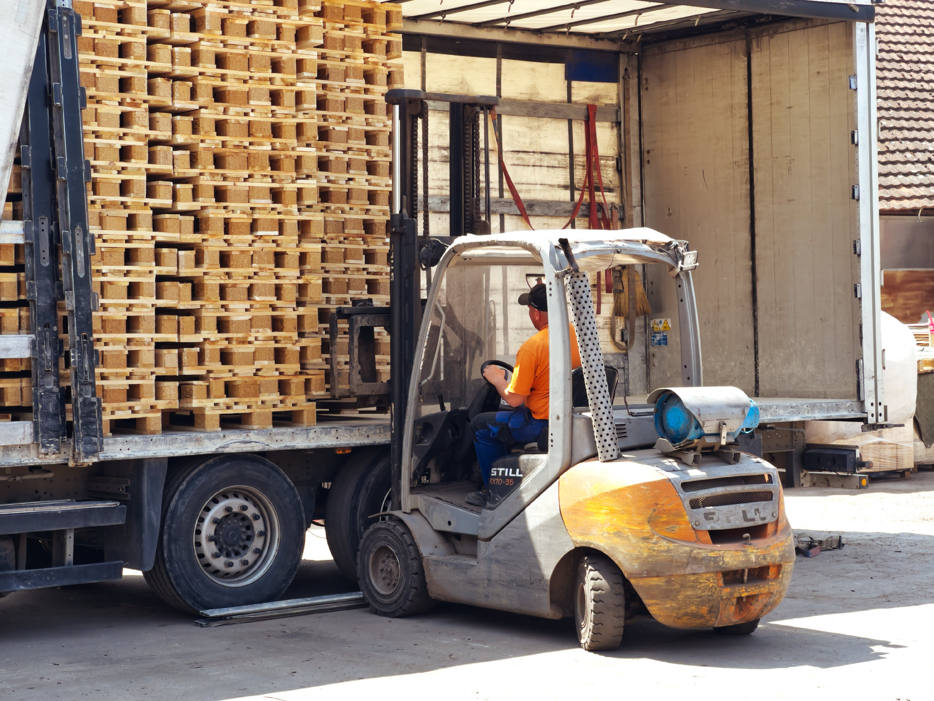 transport drvenih EPAL EURO paleta Demka Trade Kanjiža